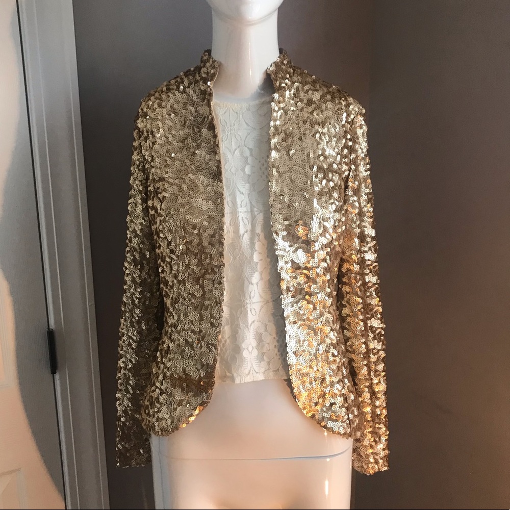 London Jean Sequined Jacket